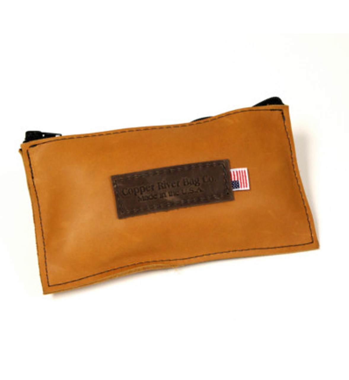 Full-Grain Leather Pouch