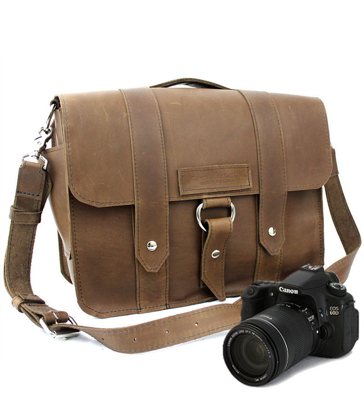 American Made Journeyman Leather Camera Bags – Affordable & Durable