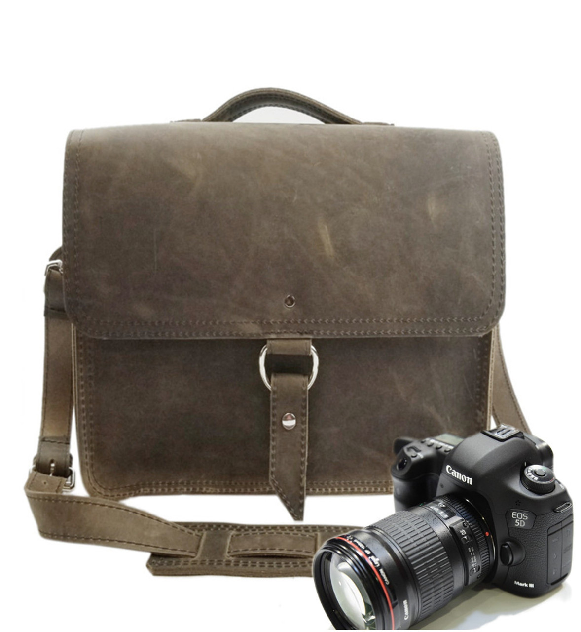 Rugged Leather Camera Bag 10 Inch 131 Copper River Bags