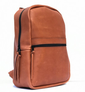 Chapman Reiver Leather Despatch Bag in Brown