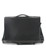 15" Large Black Sierra Journeyman Laptop in Black Leather