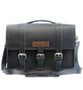 15" Large Sierra Belmar BuckHorn Laptop Bag in Black Excel Leather