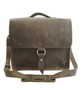10" Vintage Midtown Safari Satchel in Distressed Oil Tanned Leather