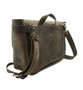 14" Medium Lewis & Clark Camera Bag in Distressed Tan Oil Tanned Leather