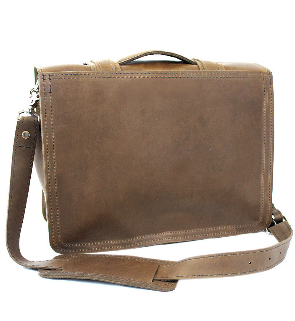 USA Made Leather Laptop Bag – 15 Inch Sierra Laptop Bag – Affordable & Best