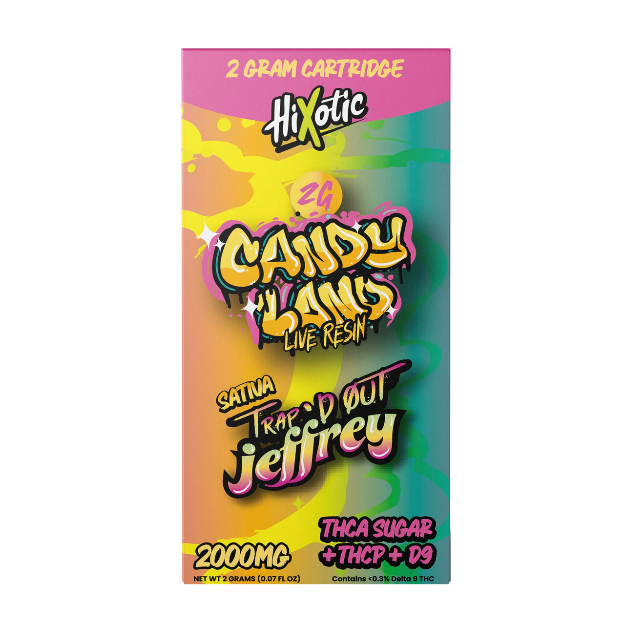 HiXotic Trap'd Out Jeffrey Carts | 2g - Legal Cannabis