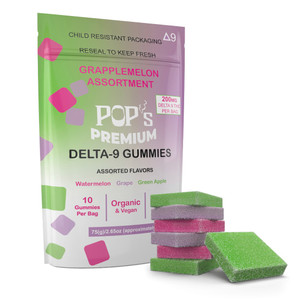 Pops Premium 20mg Delta 9 THC Assorted Gummies
