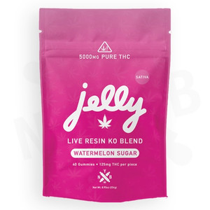 Jelly 125mg KO Blend Live Resin Gummies | 40ct
