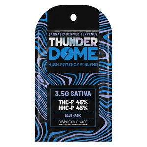 Thunder Dome High Potency P Blend Disposable Vapes | 3.5g