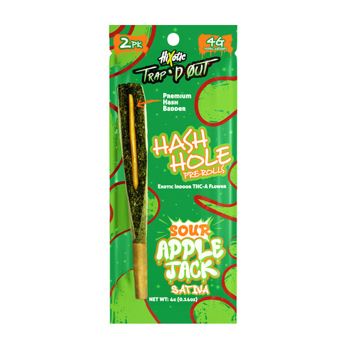 HiXotic Trap'd Out THCa Hash Hole Pre Rolls Pre Rolls 2ct | 4g
