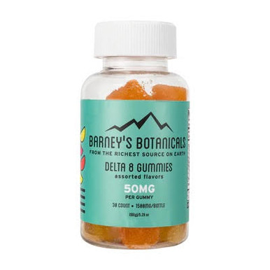 Barneys Botanicals 50mg Delta 8 THC Assorted Gummies | 30ct