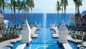 Resort for a Day pass at RIU Palace offering gym, sauna, poolside bars, and daily activities for kids