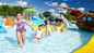 Resort day pass kids playing at Buccaneers Bay Playa Mia Grand Beach Park in Cozumel  