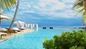 Viva Wyndham La Romana pool overlooking the ocean.  Experience the ultimate all-inclusive Viva Wyndham Dominicus Beach resort day pass in La Romana, Dominican Republic.