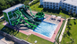 Arial view of waterpark at RIU Montego Bay day pass