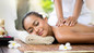Day pass guest enjoying a spa massage at Bay Gardens Beach Resort in St. Lucia. 
