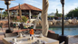Los Cabos Golf Resort day pass with lounge chairs, umbrellas, poolside drinks, and casual lunch options