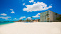 Breezes Resort Nassau powder sand beach. 