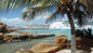 Guests arriving conveniently from the cruise pier to enjoy snorkeling, beach volleyball, lounge chairs, and unlimited cocktails and frozen drinks with their Resort Pass
