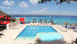 El Cid Cozumel small pool with ocean view. 