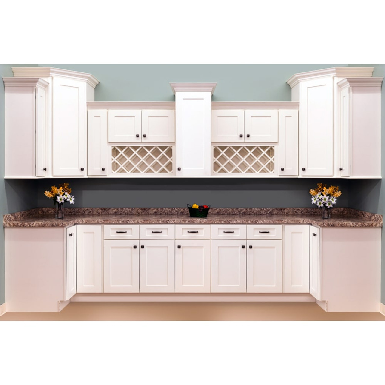 White Shaker Cabinets  Shop online at Wholesale Cabinets