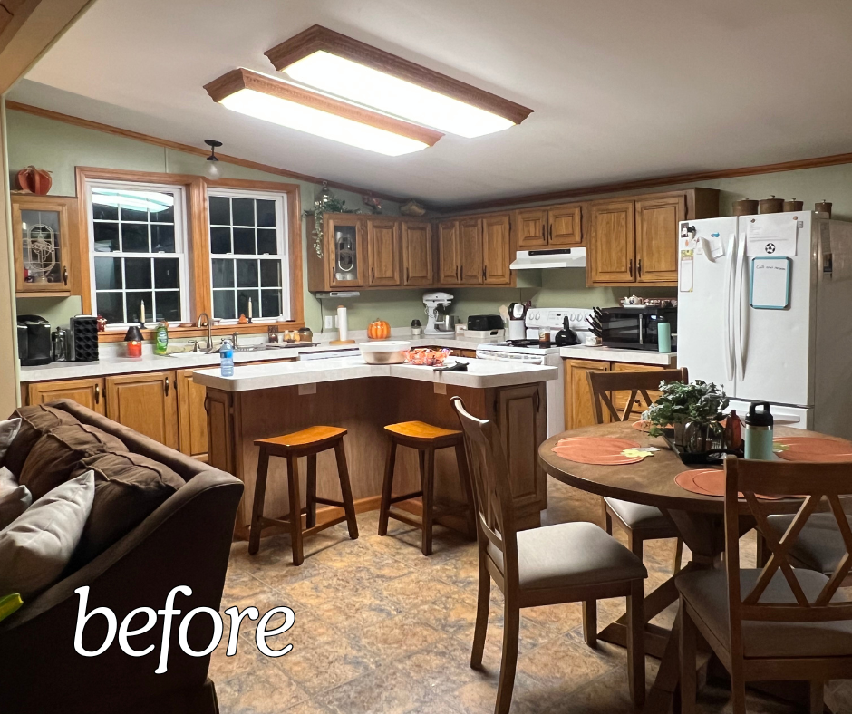 Kitchen remodel before renovation