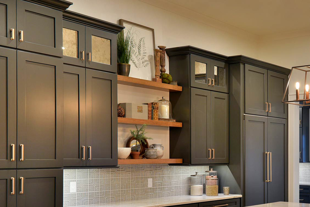 Faircrest Knotty Hickory Shaker Cabinets