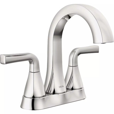 Delta Dallace Chrome Two Handle Centerset Bathroom Faucet | Home