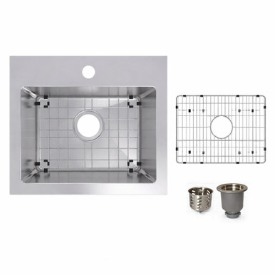 Fabac Stainless Steel Undermount Single Kitchen Sink | Home Outlet
