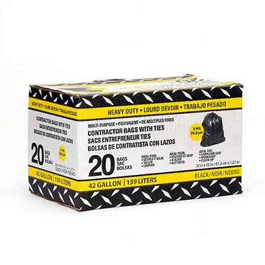 42 Gal Contractor Trash Bags | Home Outlet | Home Outlet