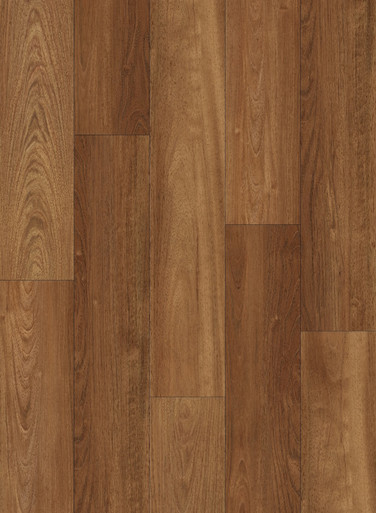 Earth Delights 6 mm Brazilian Cherry Vinyl Plank Flooring w/Pad