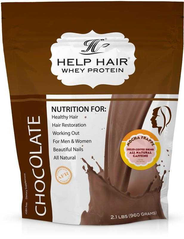 Mocha Frappe Help Hair® Shake PLUS (30 servings 2.1 lbs