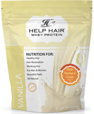  Plush™ Peaches and Cream Help Hair® Shake (30 servings 2.1 lbs.)  Finally Here! 