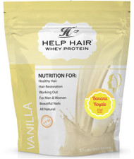  Banana Royale  Help Hair® Shake PLUS (30 servings 2.1 lbs.) Recommended by Worldwide Hair Clinics! 