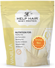  Orange Moo™ Help Hair Shake Ice Smoothie. (30 servings 2.1 lbs.) Recommended by Worldwide Hair Clinics! 