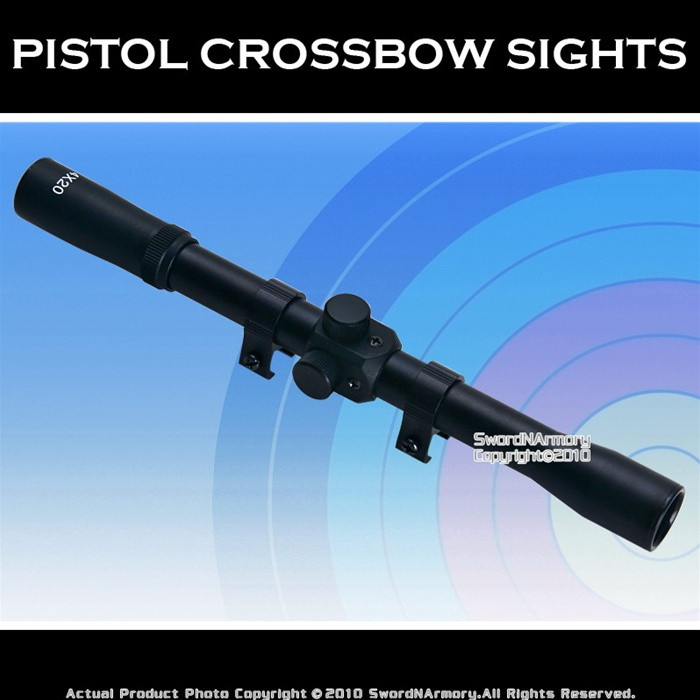 Mountable Hunting Scope 4 X 20 for 120150 LBS Crossbow