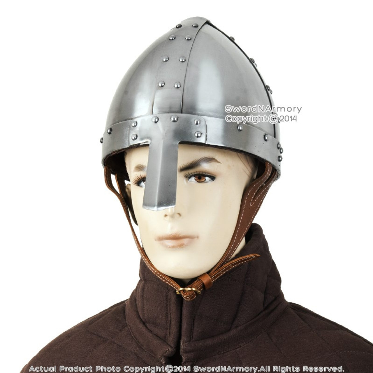 Battle Ready Spangenhelm Helmet Norman Nasal Helm Medieval Battle Ready Spangenhelm Helmet Norman Nasal Helm Medieval