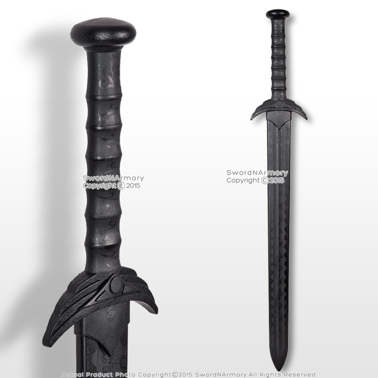 Medieval Two Handed Polypropylene Western Martial Art Training Sword