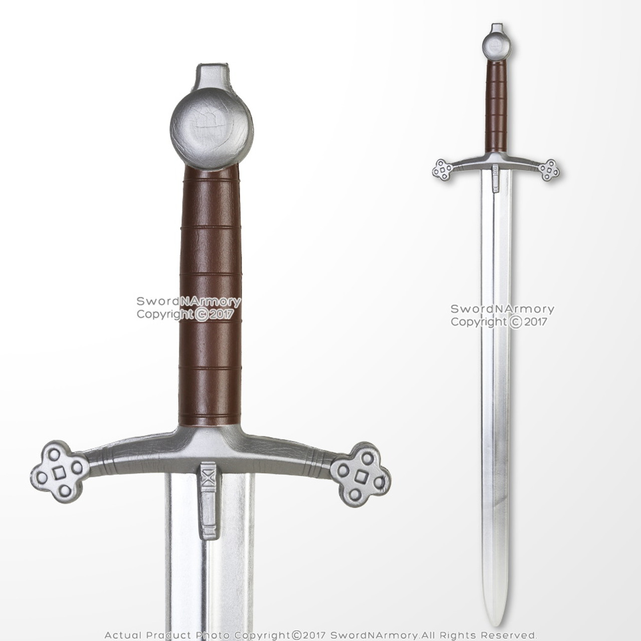 41 Medieval Scottish Claymore Sparkfoam Foam Sword W Chrome 41 Medieval Scottish Claymore Sparkfoam Foam Sword W Chrome