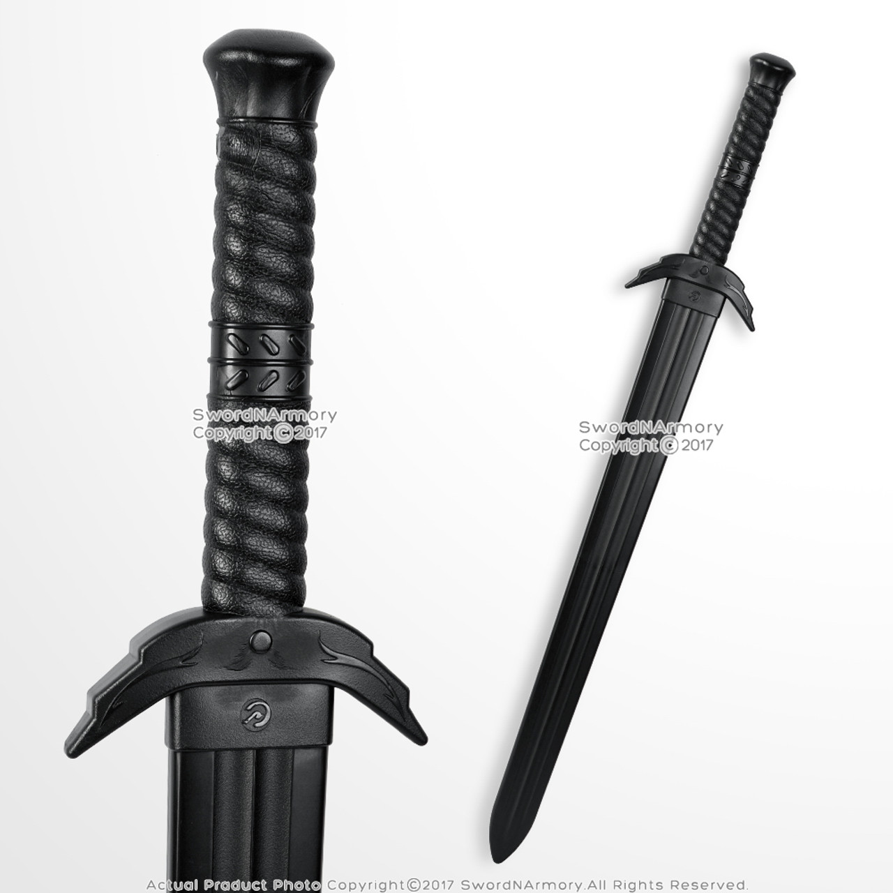 Medieval Two Handed Polypropylene Western Martial Art Training Sword