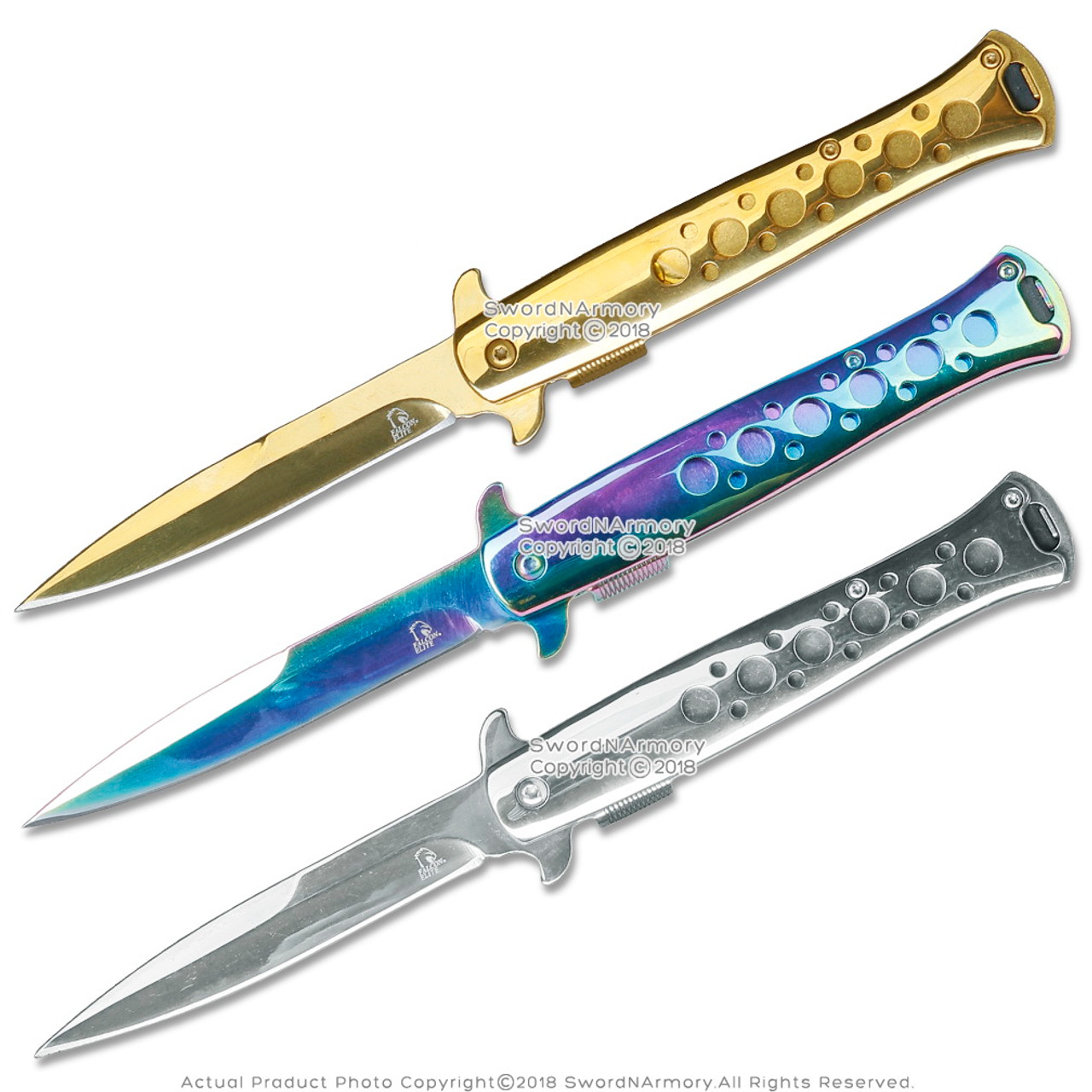 Ultimate Ninja Warrior Titanium Coated Throwing Knives Set of 3