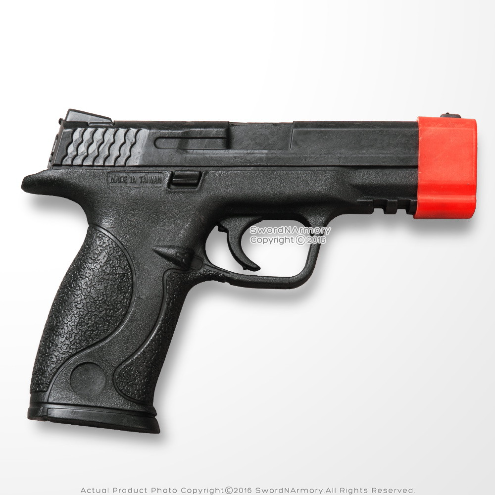 Full Size Rubber 7.5" Training Martial Arts Pistol P226 Handgun with