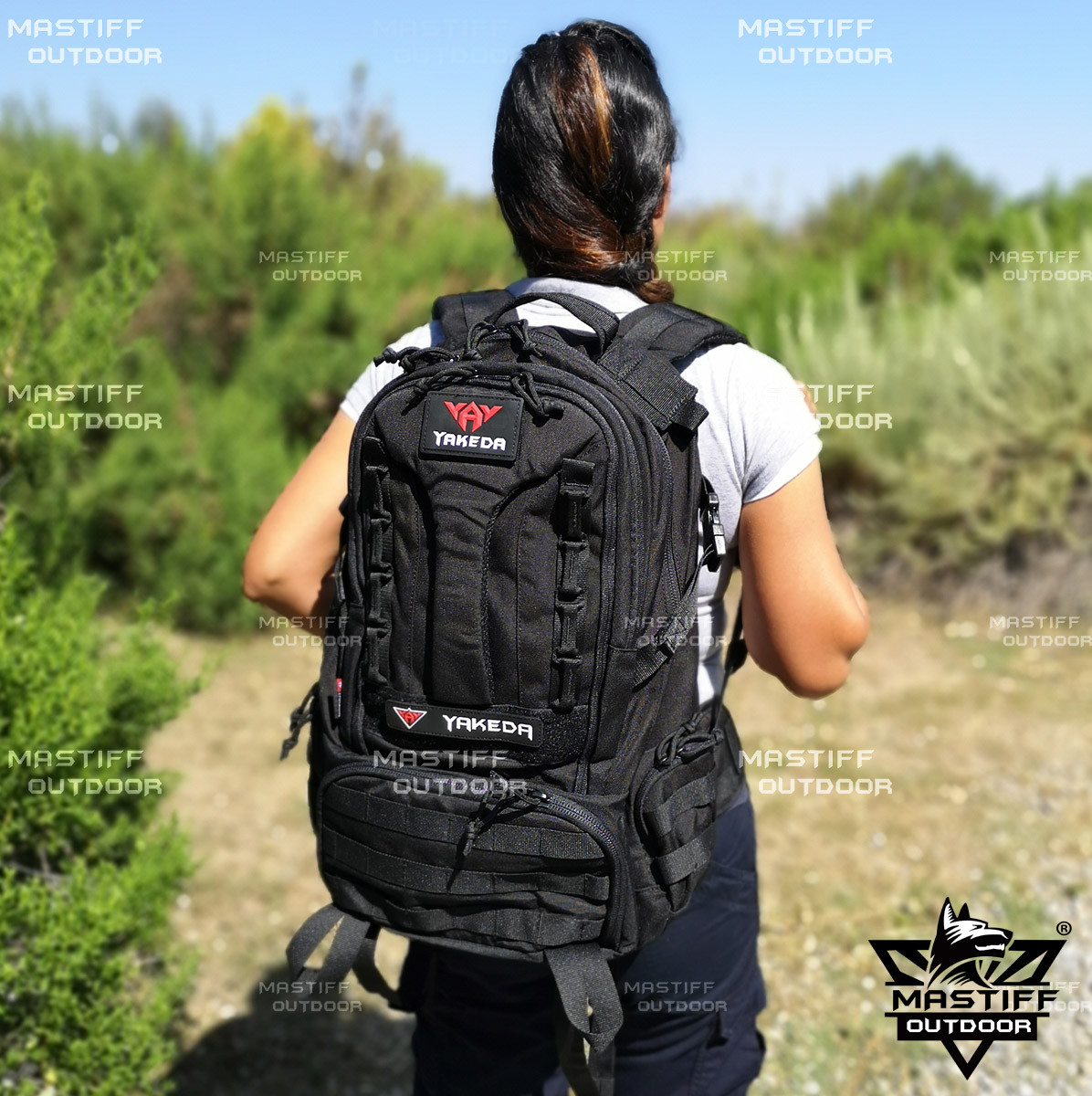 45L Large Tactical Outdoor Trekking Rucksacks Military Bag for Hiking ...