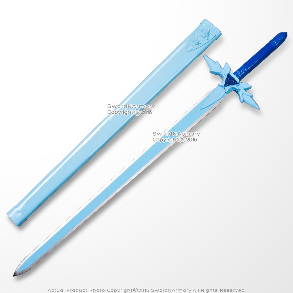 Lot De 2 épées De L'anime SAO : Dark Repulser De Kirito - Acier Inoxydable, Longueur 126 Cm, Neuf