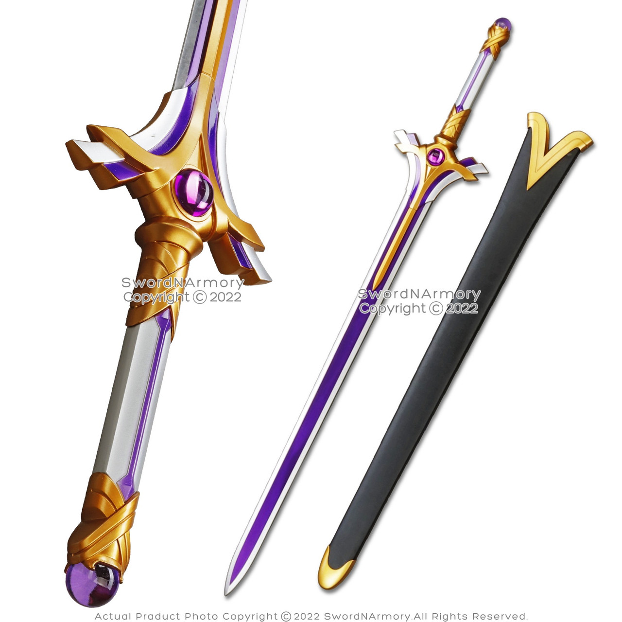 Jaxmoon Demon Slayer Sword Real Metal, Agatsuma Zenitsu Sword With Leather  Scabbard, Handmade Anime Swords For Cosplay, 40 Inches Katana Sword Not  Sharp on Galleon Philippines