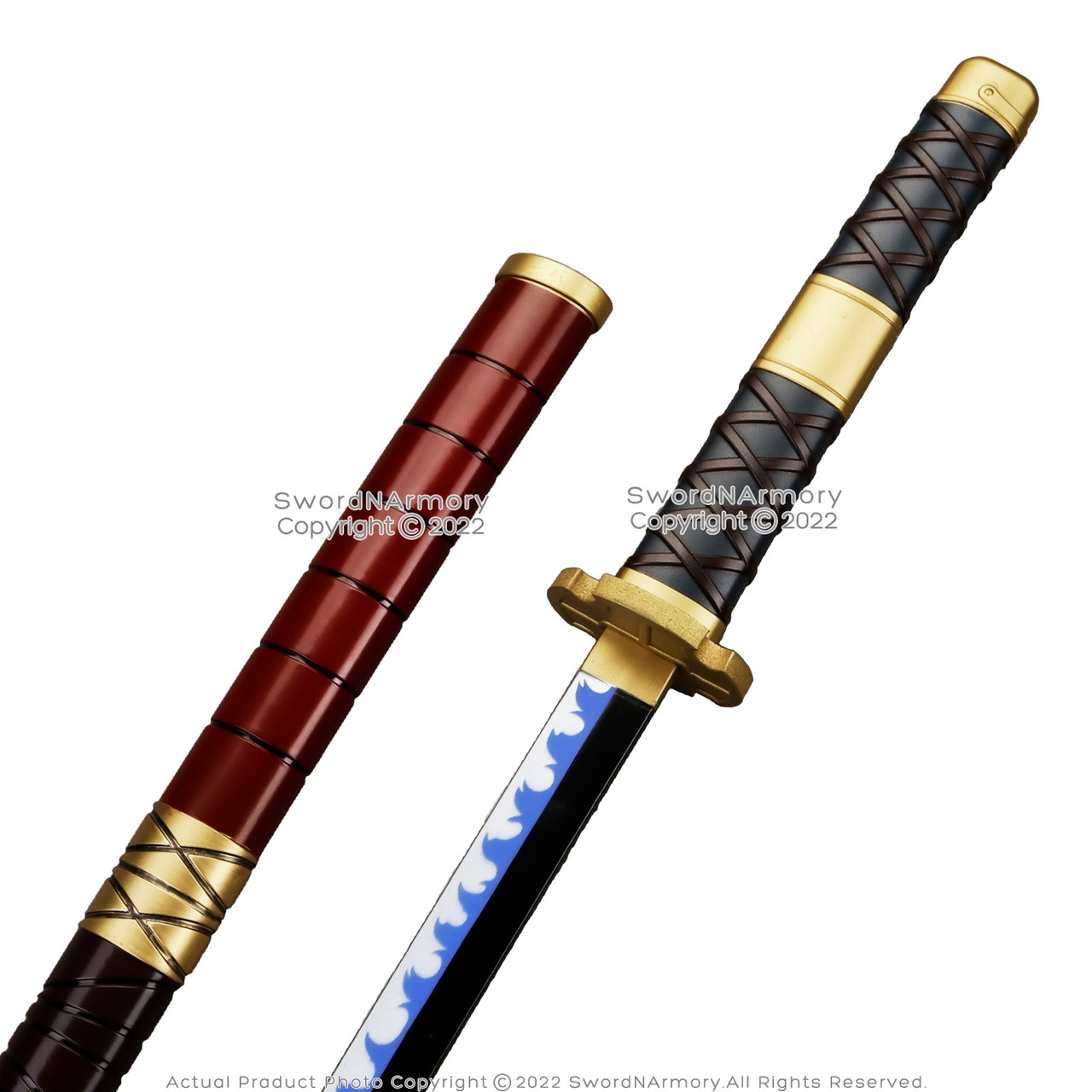 OFFICIAL LICENSE ONE PIECE 41" Foam Roronoa Zoro Katana Anime Swords