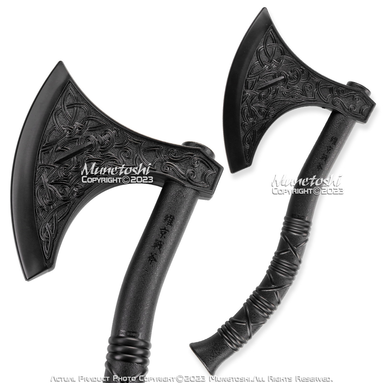 Black Polypropylene Axes Assassin Viking Tomahawk Theater