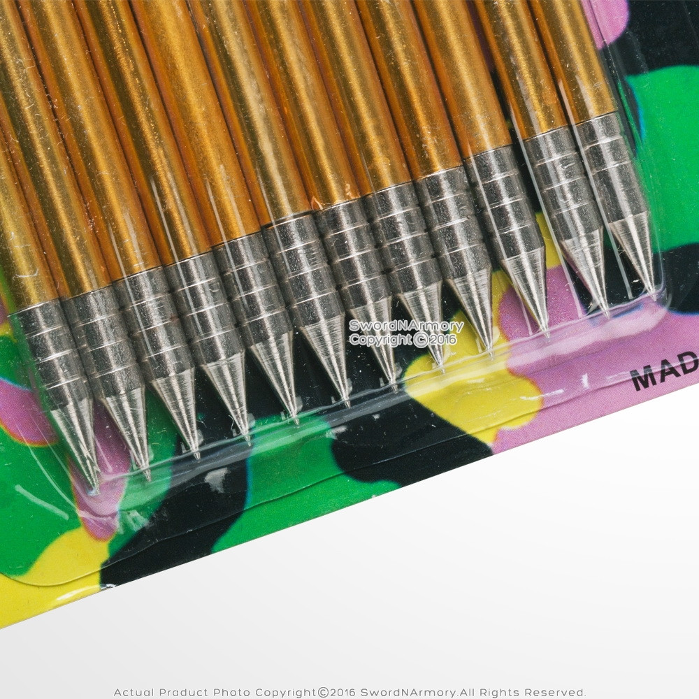 6.3 Inch Arrows 60-Pack Mini Crossbow Bolts - 6.3" Aluminum Arrows