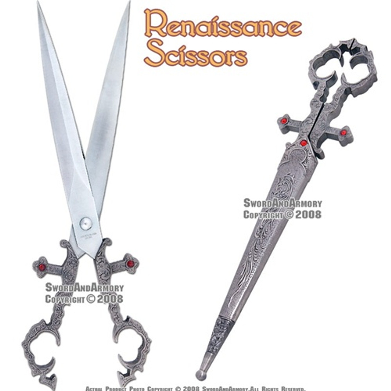 Renaissance Scissors  Swords medieval, Scissors, Knife