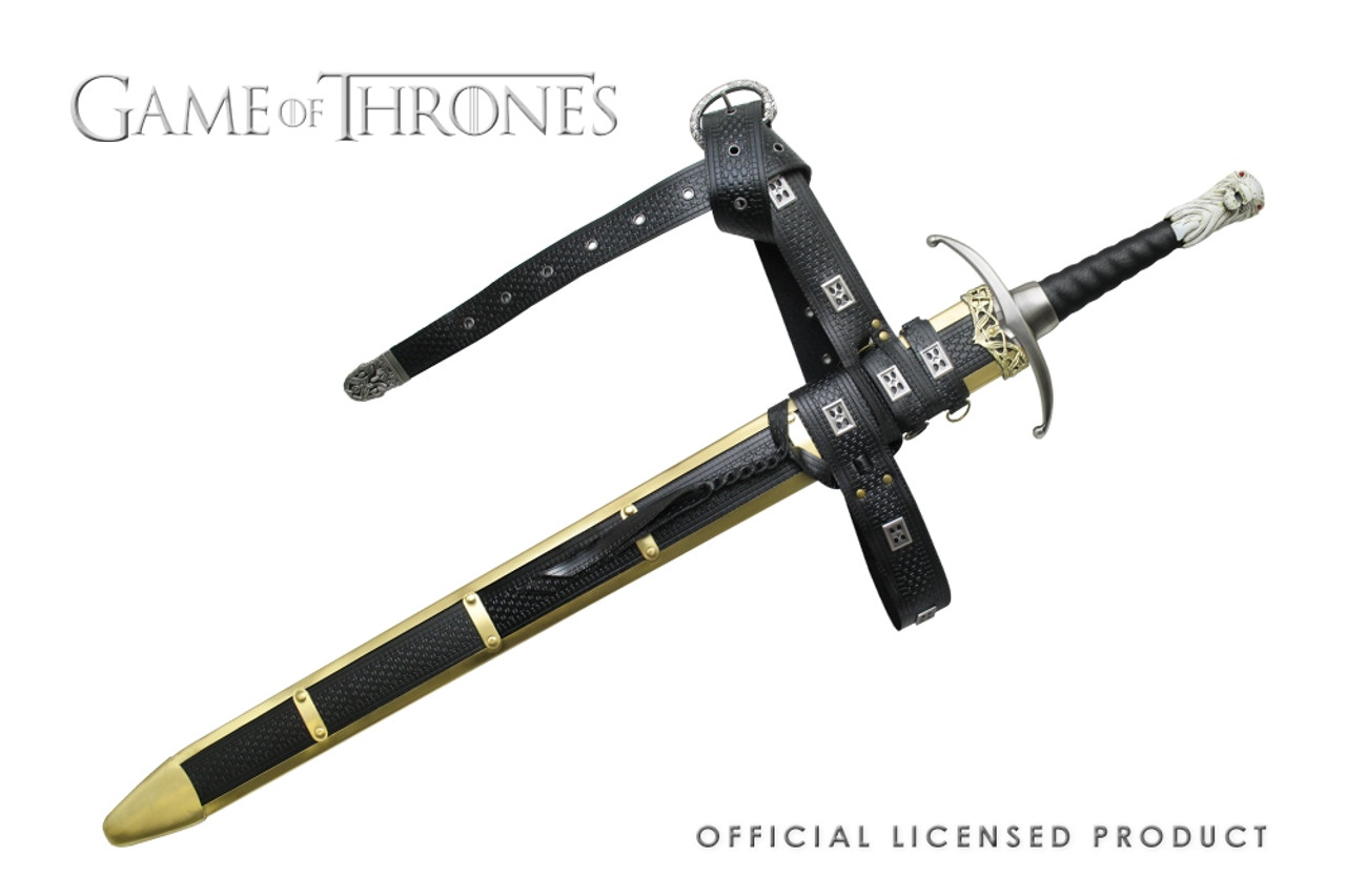 Official Licensed Game Of Thrones Jon Snow Longclaw Sword Scabbard